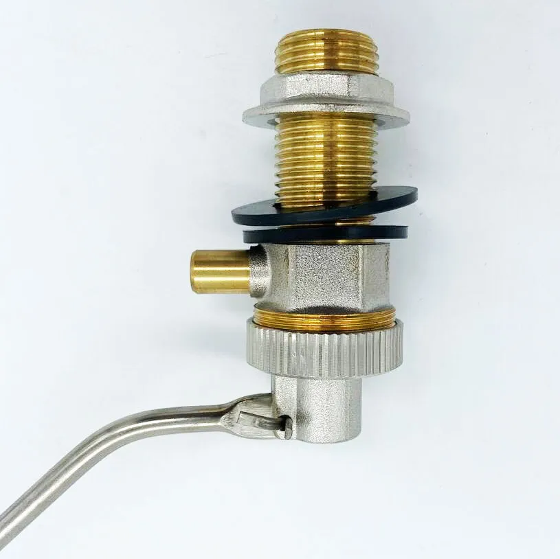 Поплавковый клапан для емкости латунный 1/2" VIEIR VRQ54 - фотография № 7