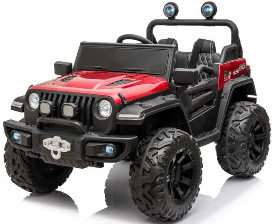 Электромобиль RiverToys C555CC 4WD Вишневый глянец