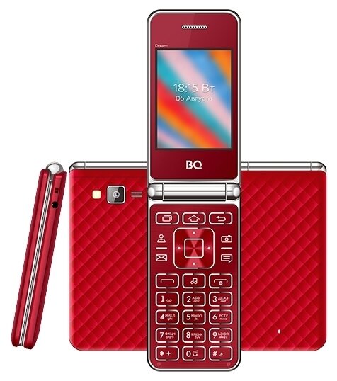 Мобильный телефон BQ 2445 Dream Dark Red