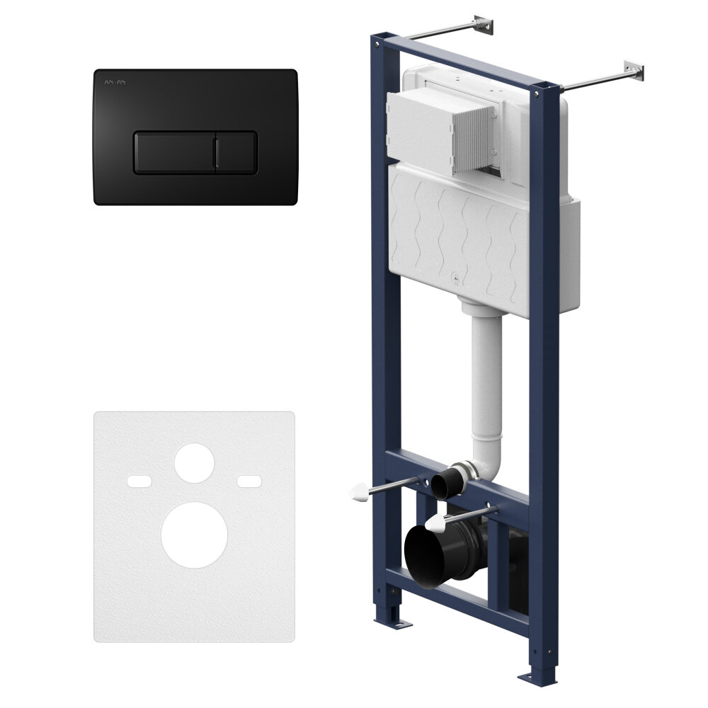 Am.Pm Инсталляция для подвесного унитаза с пневматической клавишей Pro M AM.PM I012704.8038