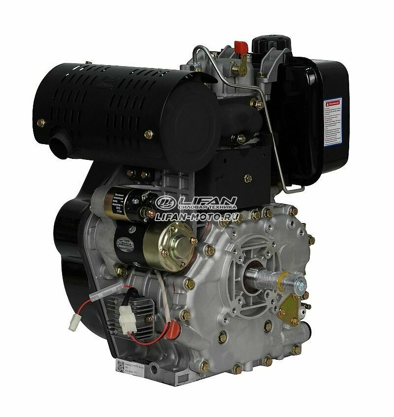 Двигатель Lifan Diesel C195FD-A D25 6А - фотография № 3