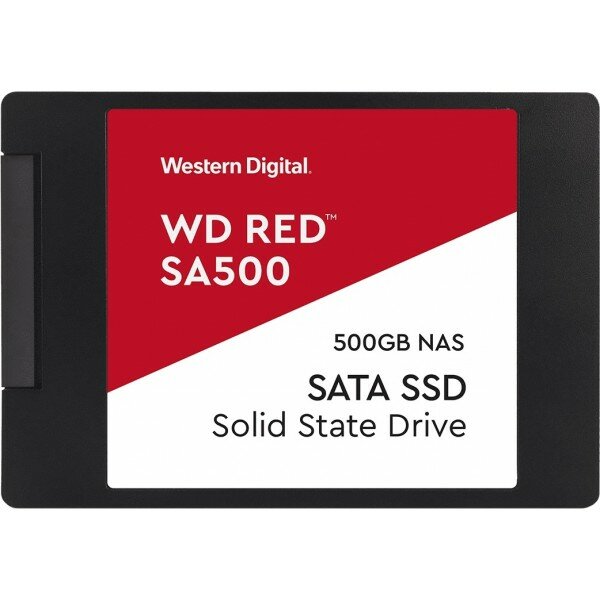 Накопитель твердотельный WD Твердотельный накопитель SSD WD Red™ SA500 NAS 3D NAND WDS200T1R0B 2ТБ M2.2280 SATA-III (TLC)