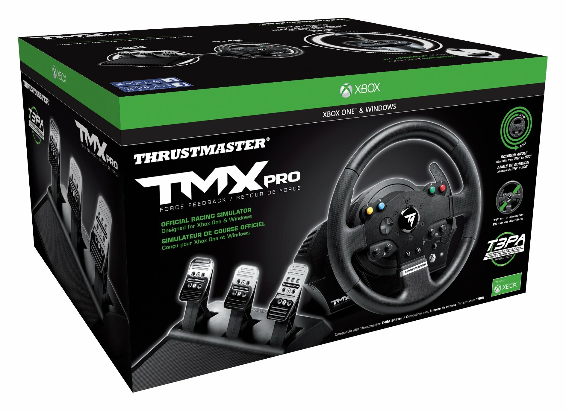 Руль Thrustmaster TMX Pro for Xbox one and Windows, черный