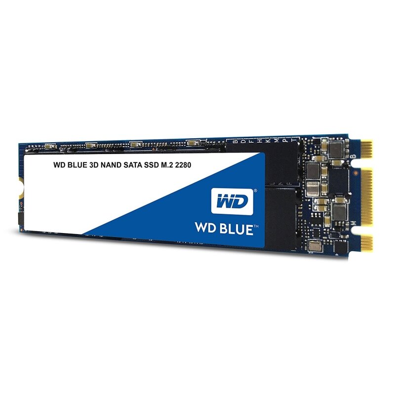 SSD диск WESTERN DIGITAL M.2 500GB SATA 3 TLC 3D (WDS500G2B0B)