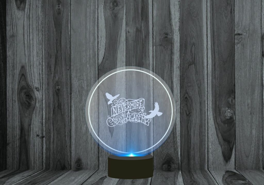 Светильник 3D ночник Уэнсдэй Wednesday №6