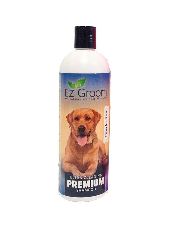 Шампунь Ультра очищающий EZ Groom "POWDER SOFT Ultra Cleaning Premium" 473ml