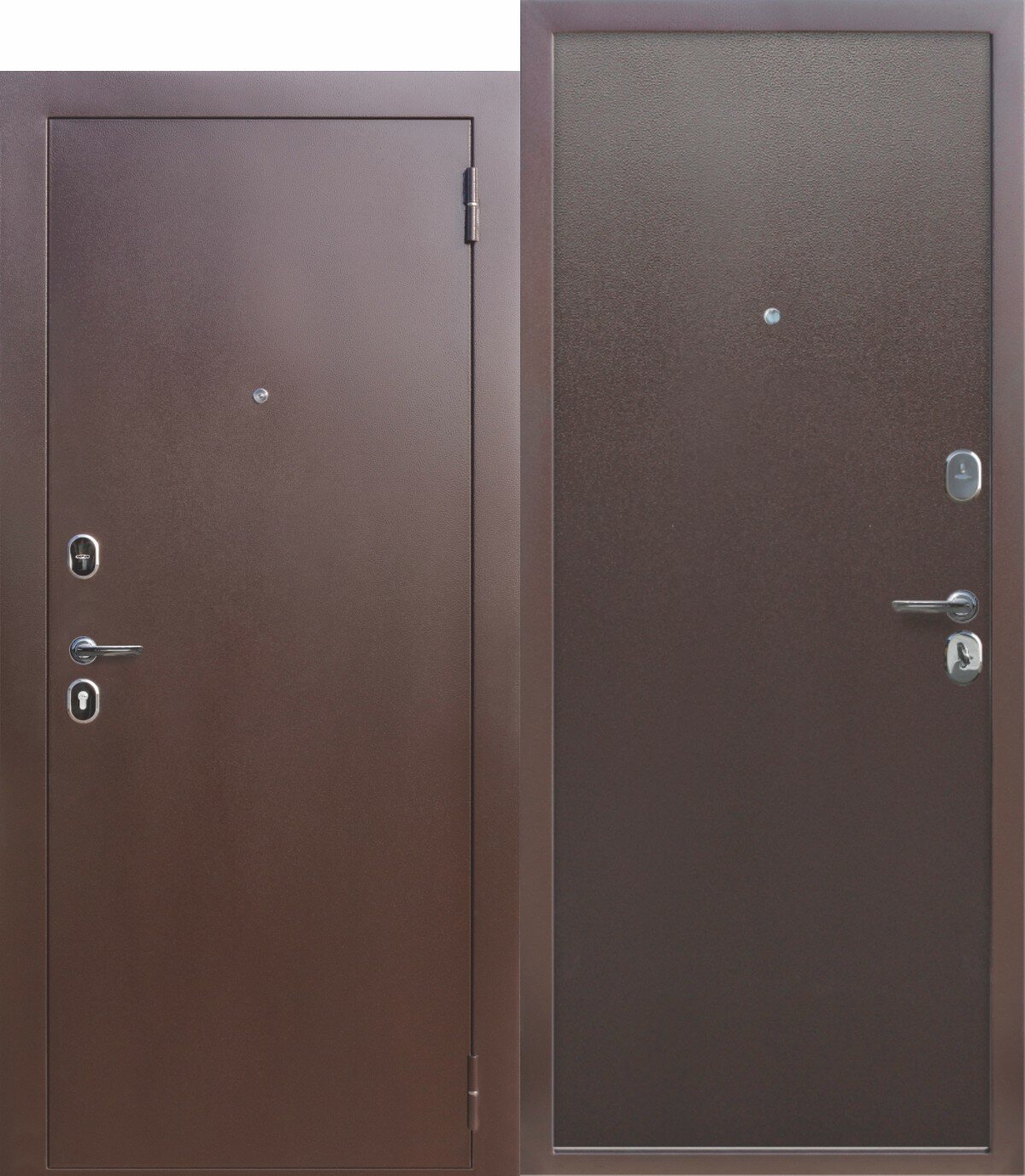 Входная дверь Ferroni Гарда металл/металл (960мм) левая - фотография № 1