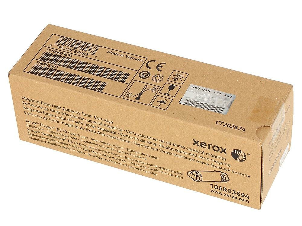 Картридж Xerox 106R03694 4300стр Пурпурный
