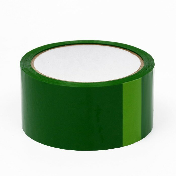 ULTRA tape Клейкая лента 48*50 45 мкм, зеленый - фотография № 1