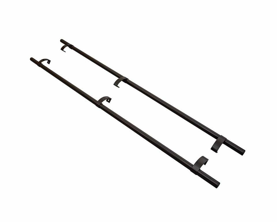 фото Ручка офисная прямая 1800мм с 3 креплениями Коричневый RAL8019