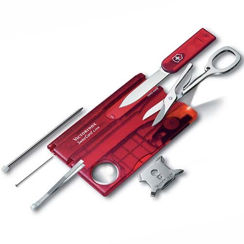 Швейцарская карточка SwissCard красный Victorinox 0.7300.T GS