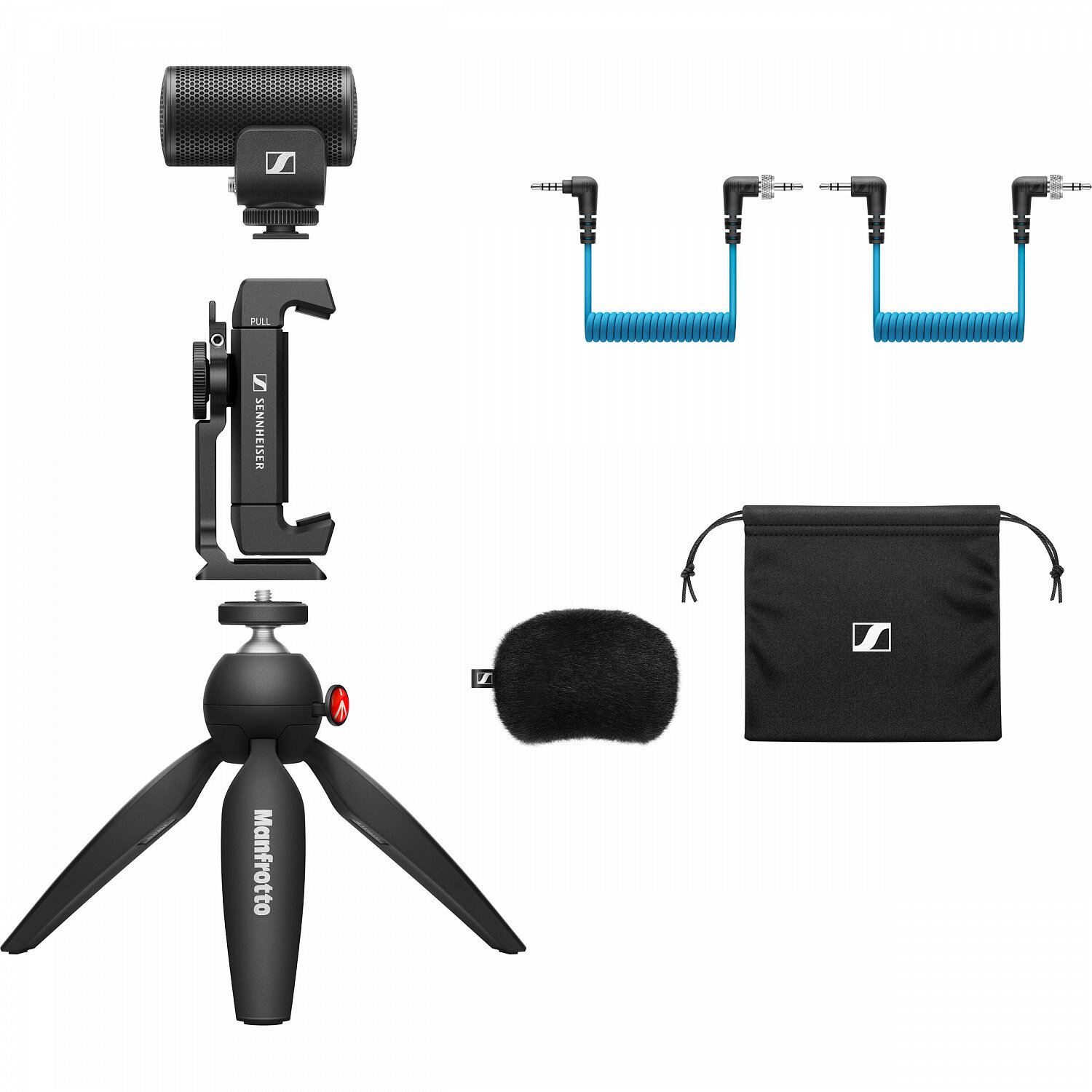 Микрофон Sennheiser MKE 200 Mobile Kit, черный [509256] - фото №2