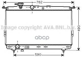 Радиатор Двигателя Ava арт. HY2106