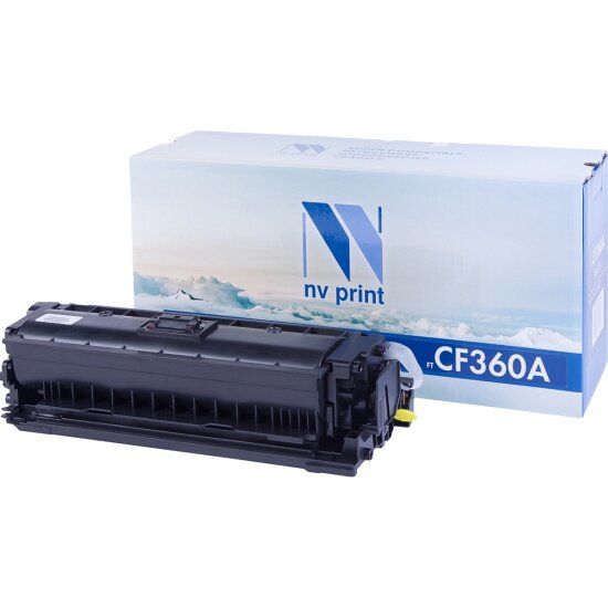 Тонер-картридж NV Print CF360A Black для Нewlett-Packard LaserJet Color M552dn/M553dn/M553n/M553x/MFP-M577dn/M577f/Flow M577c (6000k)
