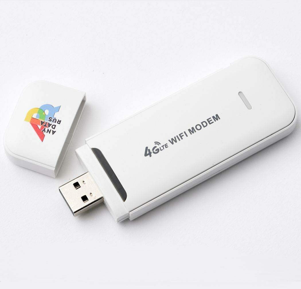 Модем 3G/4G Anydata W150 USB черный (W0044614)