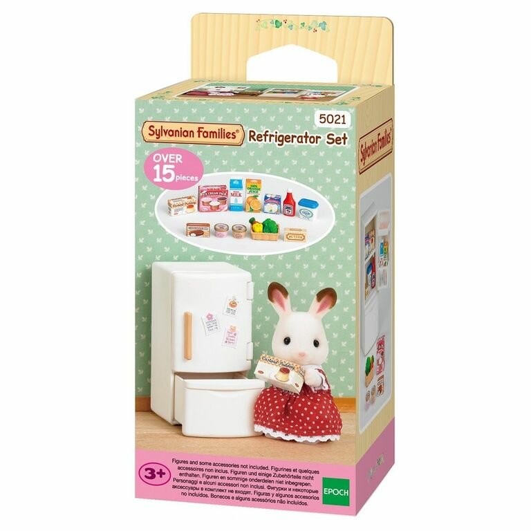 Игровой набор Sylvanian Families Холодильник с продуктами - фото №1