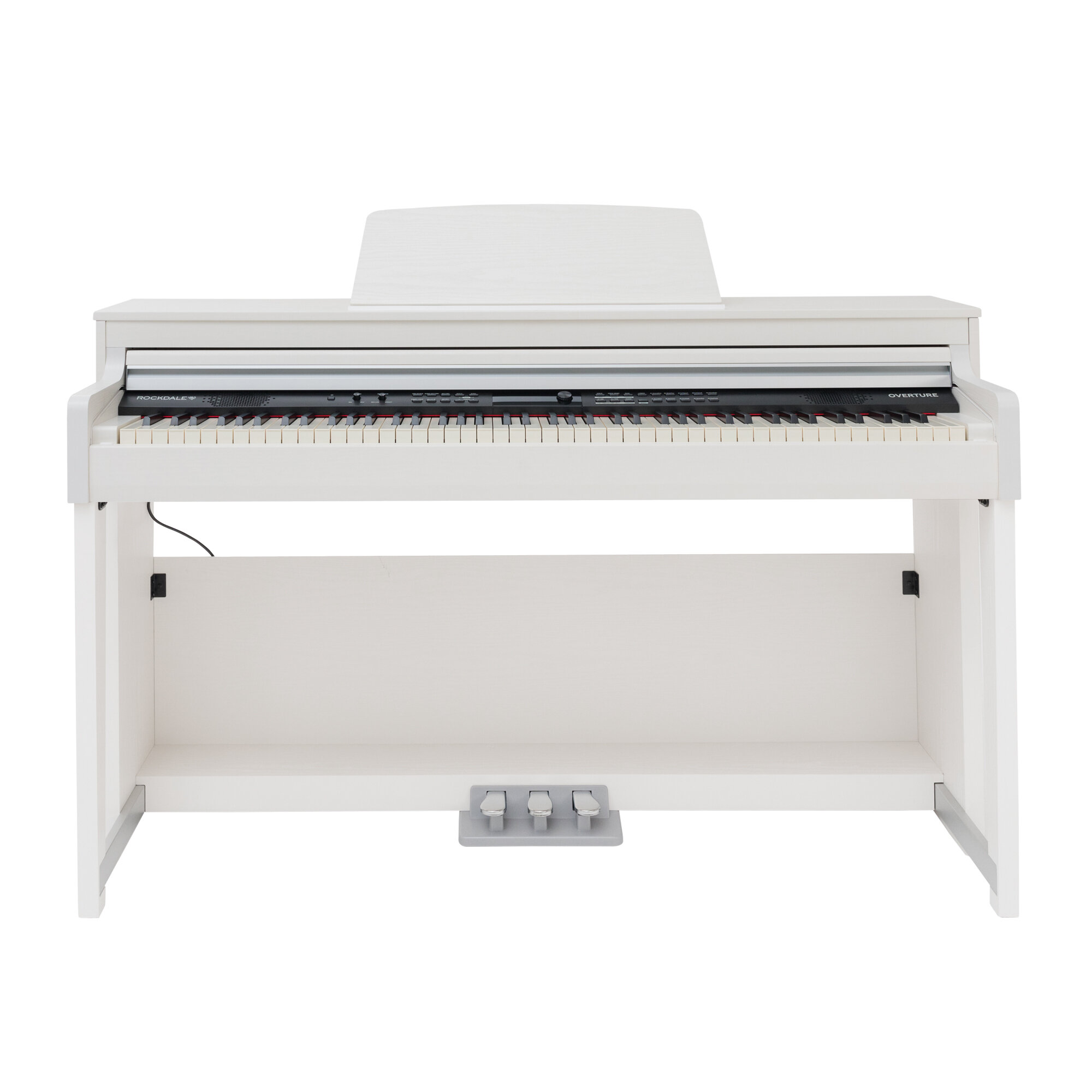 ROCKDALE Overture White цифровое пианино с автоаккомпанеметом 88 клавиш цвет белый
