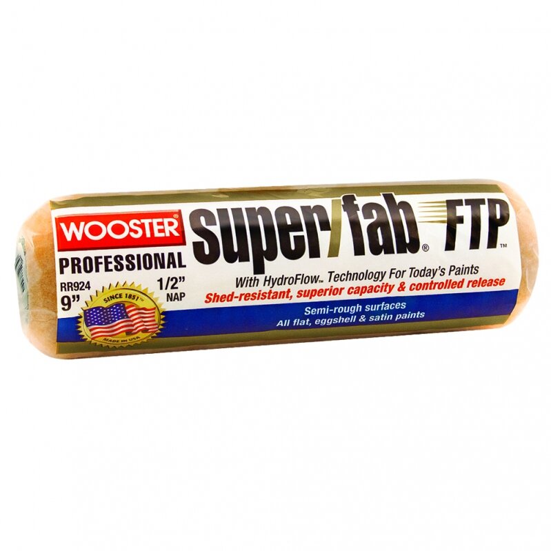 Wooster Валик высокопроизводительный SUPER/FAB FTP (ворс 1,27см)