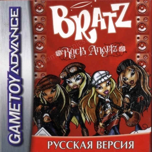 Bratz Rock Angelz (игра для игровой приставки GBA)