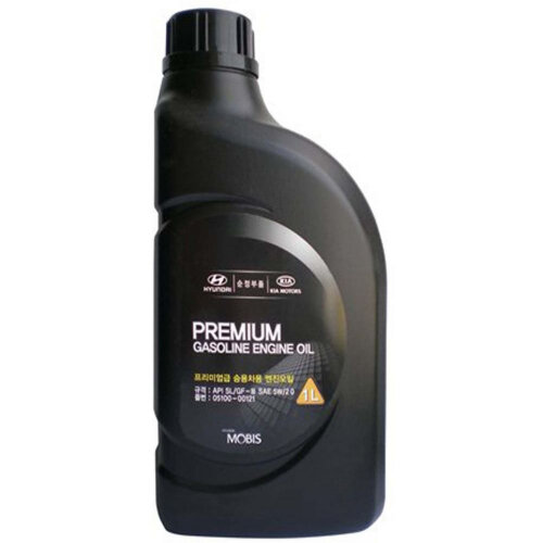 Моторное масло HYUNDAI Premium Gasoline 5W-20 полусинтетическое 1 л