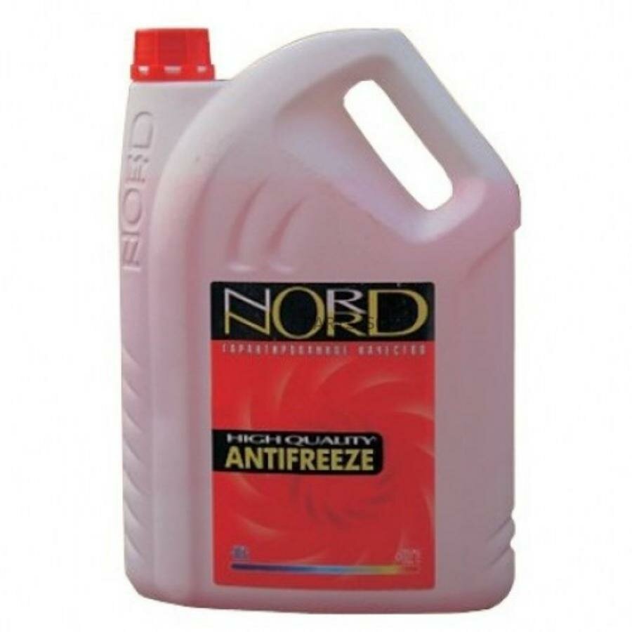 антифриз nord-40 g12++ 10л красный