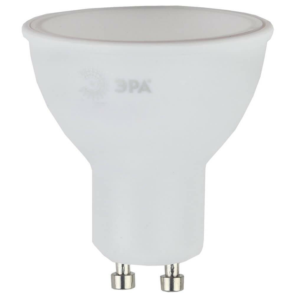 ЭРА Лампа светодиодная ЭРА GU10 6W 2700K матовая LED MR16-6W-827-GU10 Б0020543