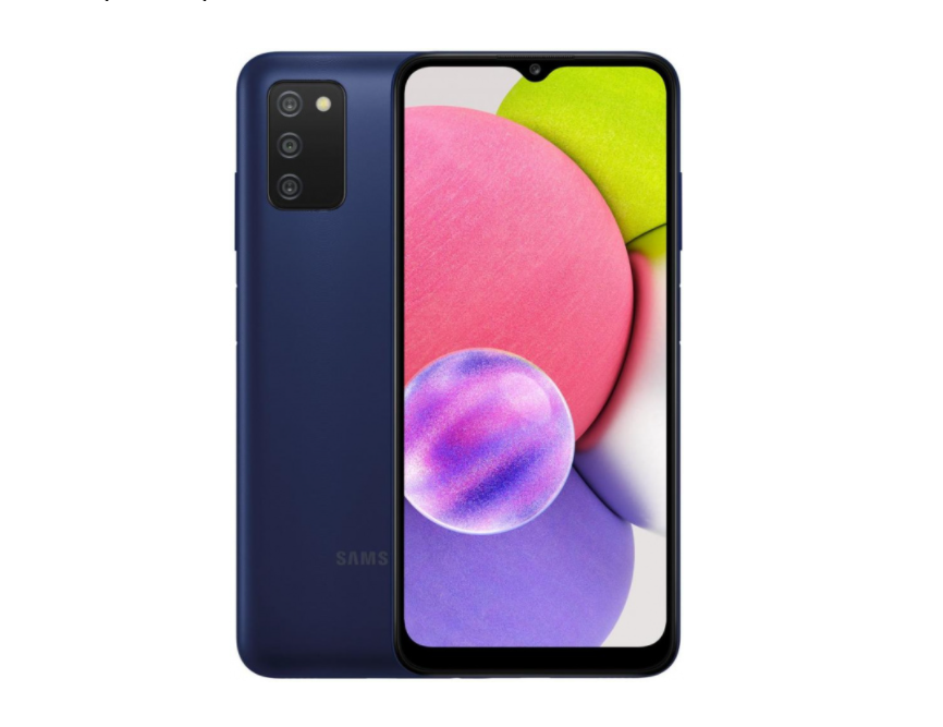 Мобильный телефон Samsung Galaxy A03s 4/64GB Blue/Синий (SM-A037FZBG)