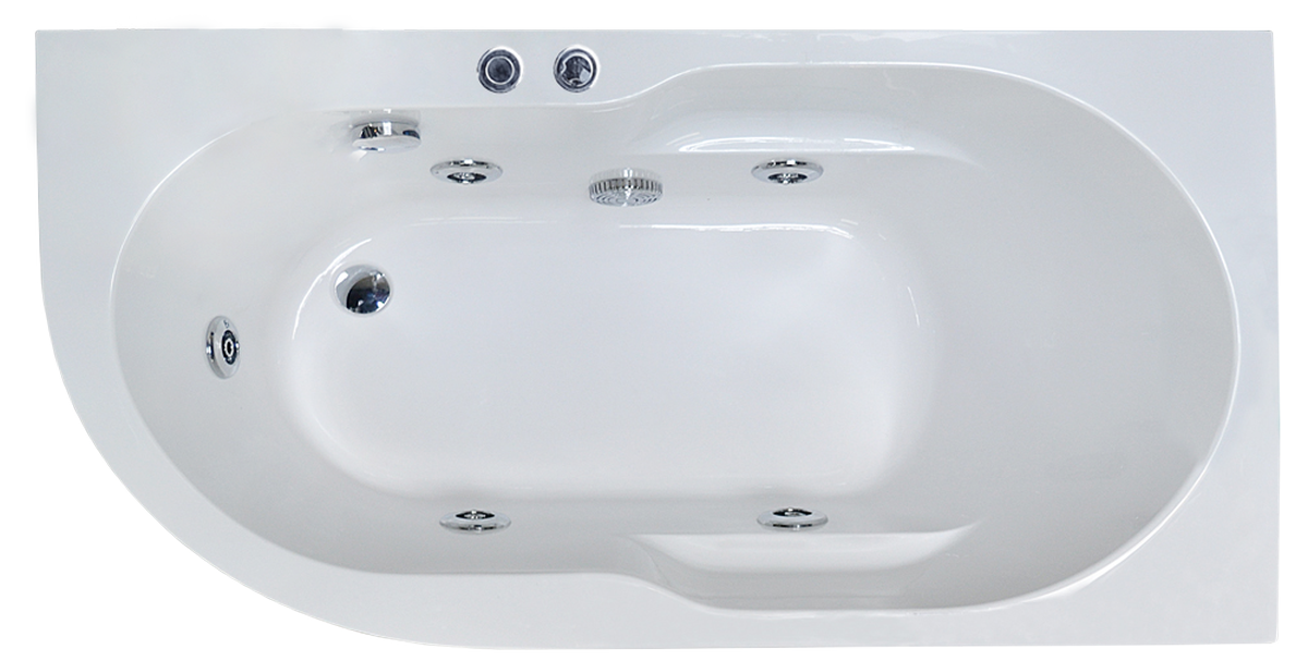 Гидромассажная ванна Royal Bath AZUR STANDART 170x80x60R