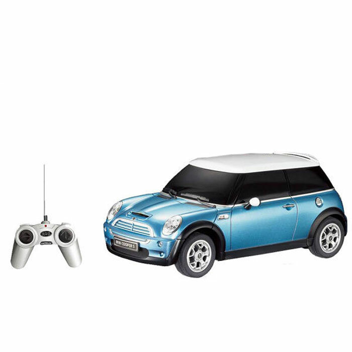 Радиоуправляемая машинка Rastar 1:18 Minicooper S (синий) 20900