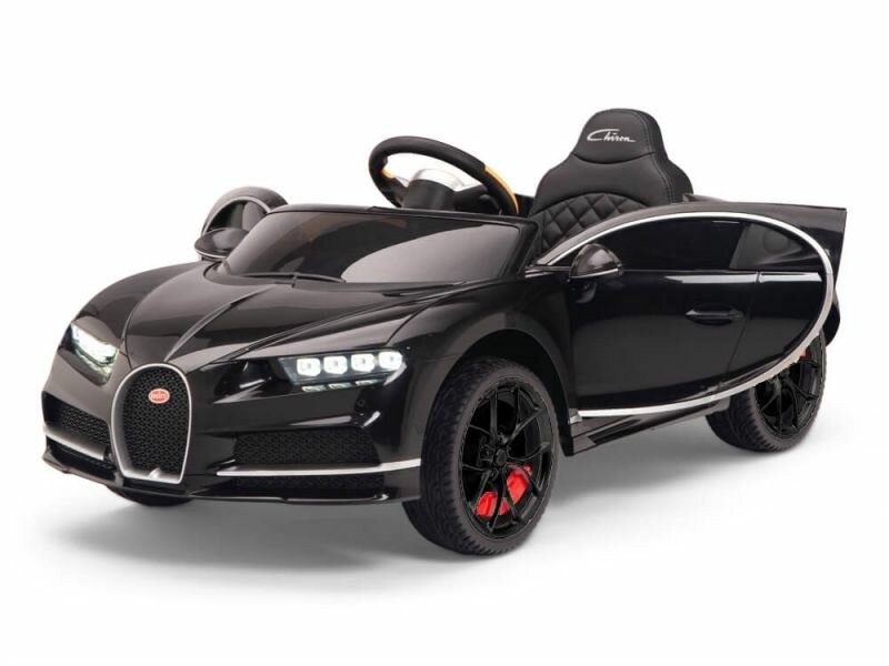 Электромобили, квадроциклы и мотоциклы Harley Bella Детский электромобиль Bugatti Chiron 2.4G - BLACK - HL318