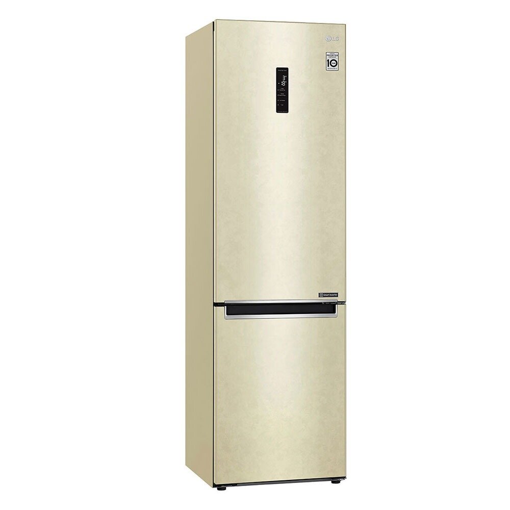 Холодильник с нижней морозилкой LG Door Cooling GA-B 509 MESL