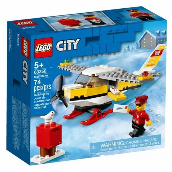 Конструктор Lego City 60250 Конструктор LEGO City 60250 Почтовый самолёт
