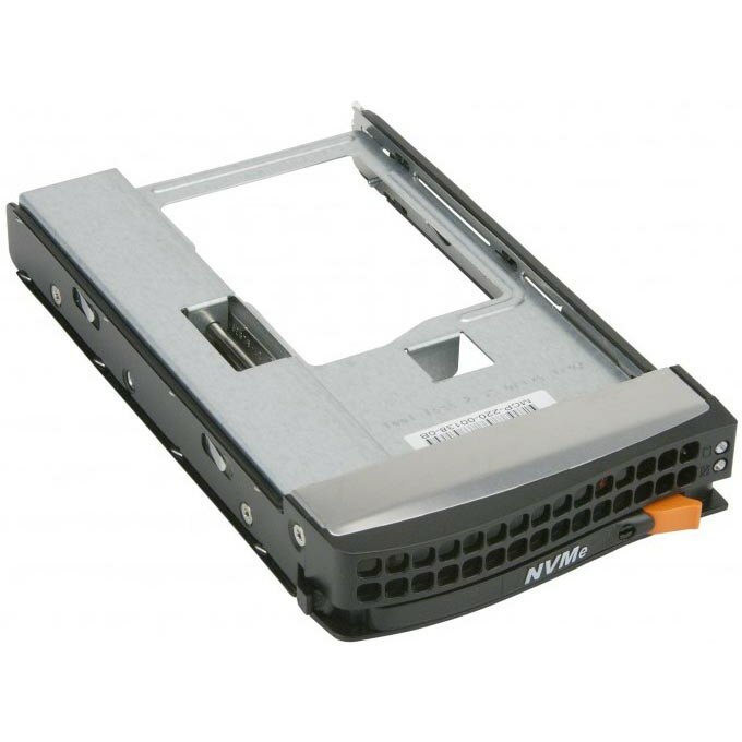Supermicro Опция к серверу MCP-220-00138-0B Tool-less Black gen-5 3.5-to-2.5 NVMe drive tray Orange tab MCP-220-00138-0B