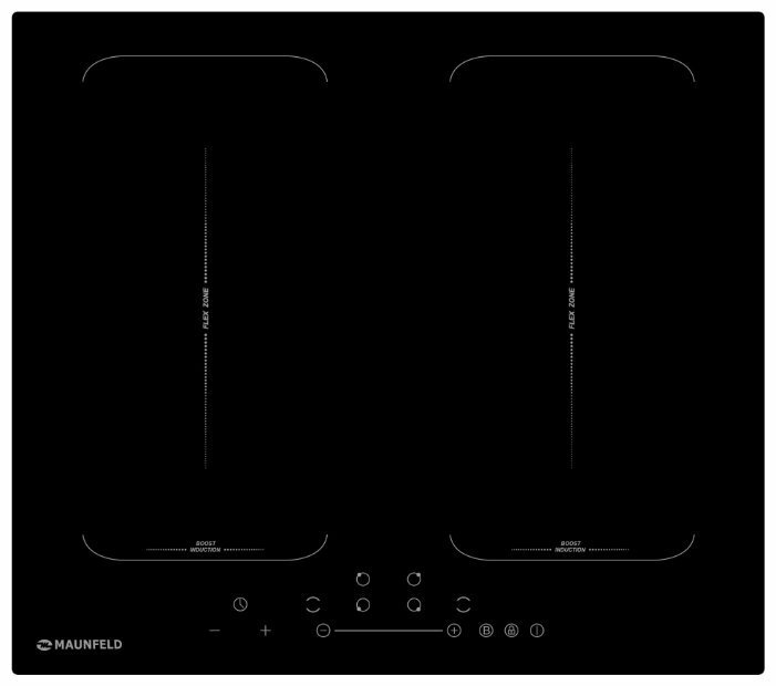 Индукционная варочная панель Maunfeld EVI 594-FL2-BK