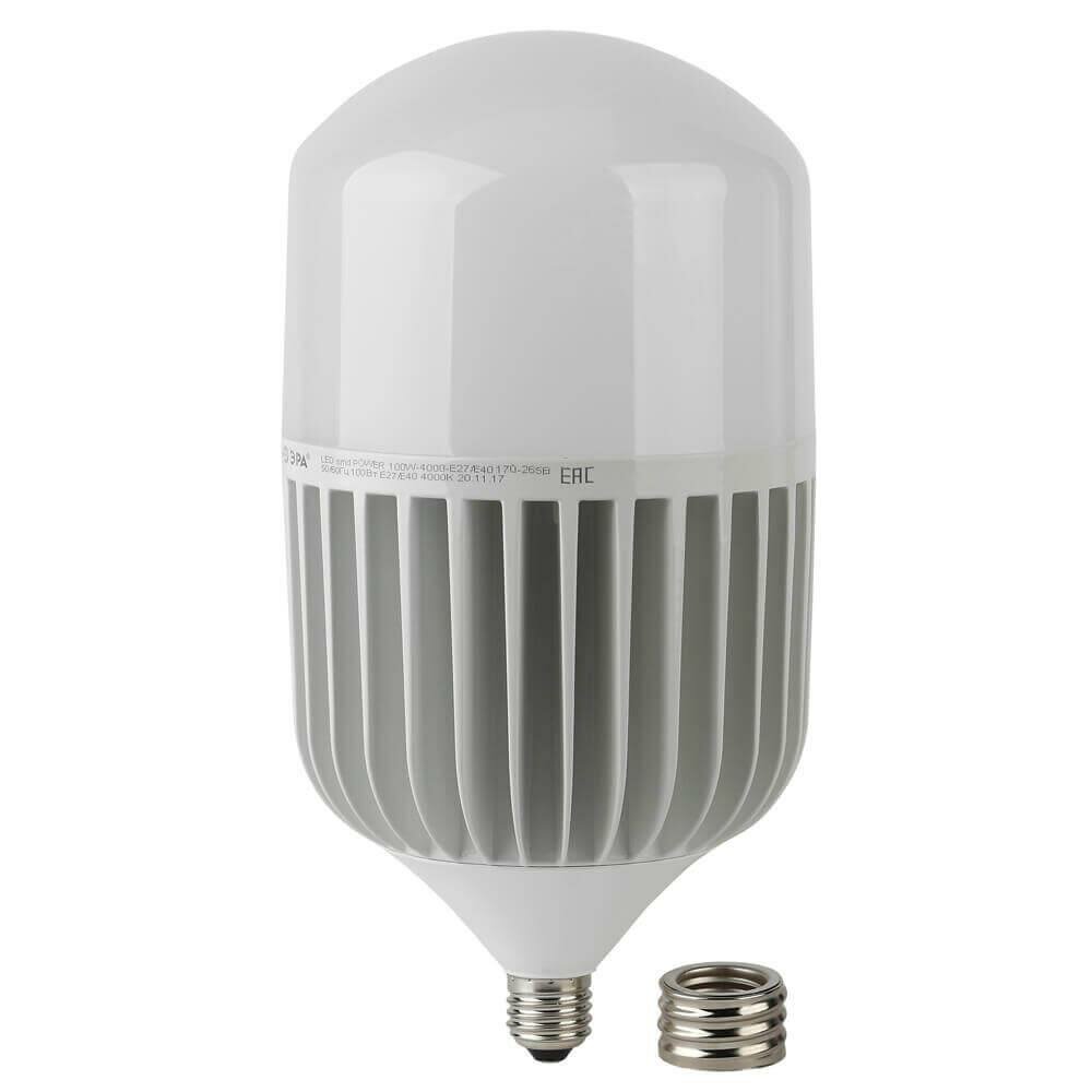 ЭРА Лампа светодиодная ЭРА E27/E40 100W 4000K матовая LED POWER T160-100W-4000-E27/E40 Б0032089