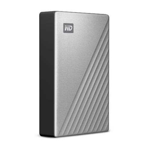 Внешний жёсткий диск WD My Passport Ultra WDBC3C0010BSL-WESN 1TB 2,5" USB 3.1/USB-C silver (E1B)