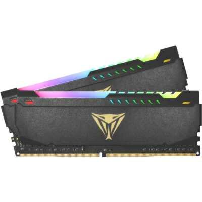 Оперативная память 16Gb (8Gbx2) Patriot Viper Steel RGB PVSR416G320C8K (retail)