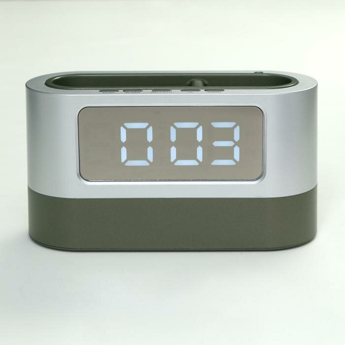 Часы-органайзер, с календарём, будильником, секундомером, 3ААА - фотография № 2
