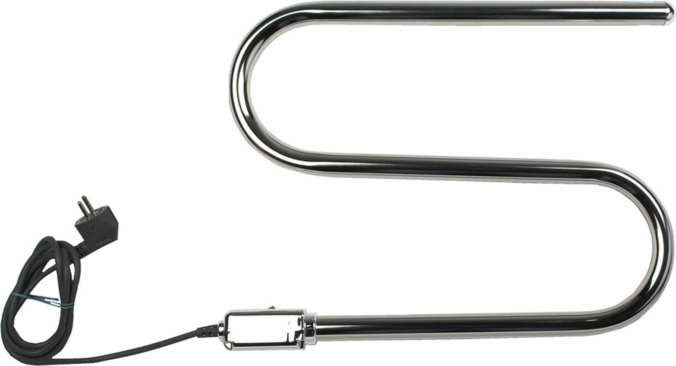 фото Полотенцесушитель электрический Арго Гнутые Орион хром 450х320 мм