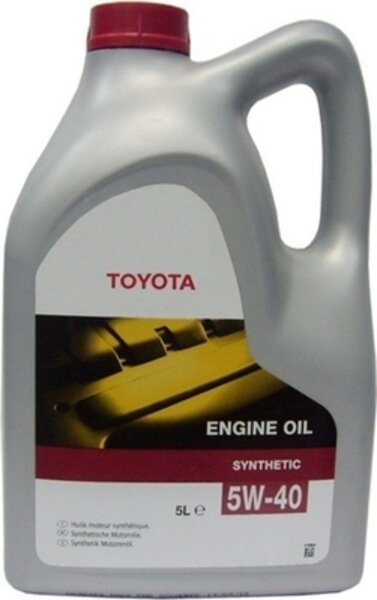 Масло Toyota 08880-80375 Engine Oil 5W-40, синтетическое, 5л .