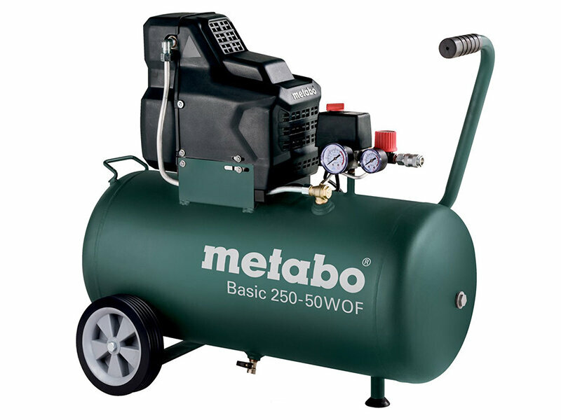 Компрессор Metabo Basic 250-50 W OF, 50 л, 1.5 кВт