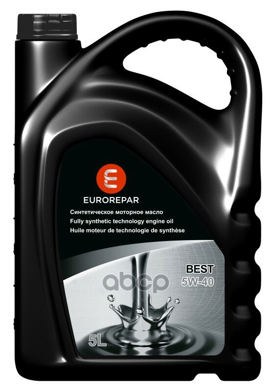 EUROREPAR Масло Моторное Синтетическое 5л Eurorepar Best 5w-40