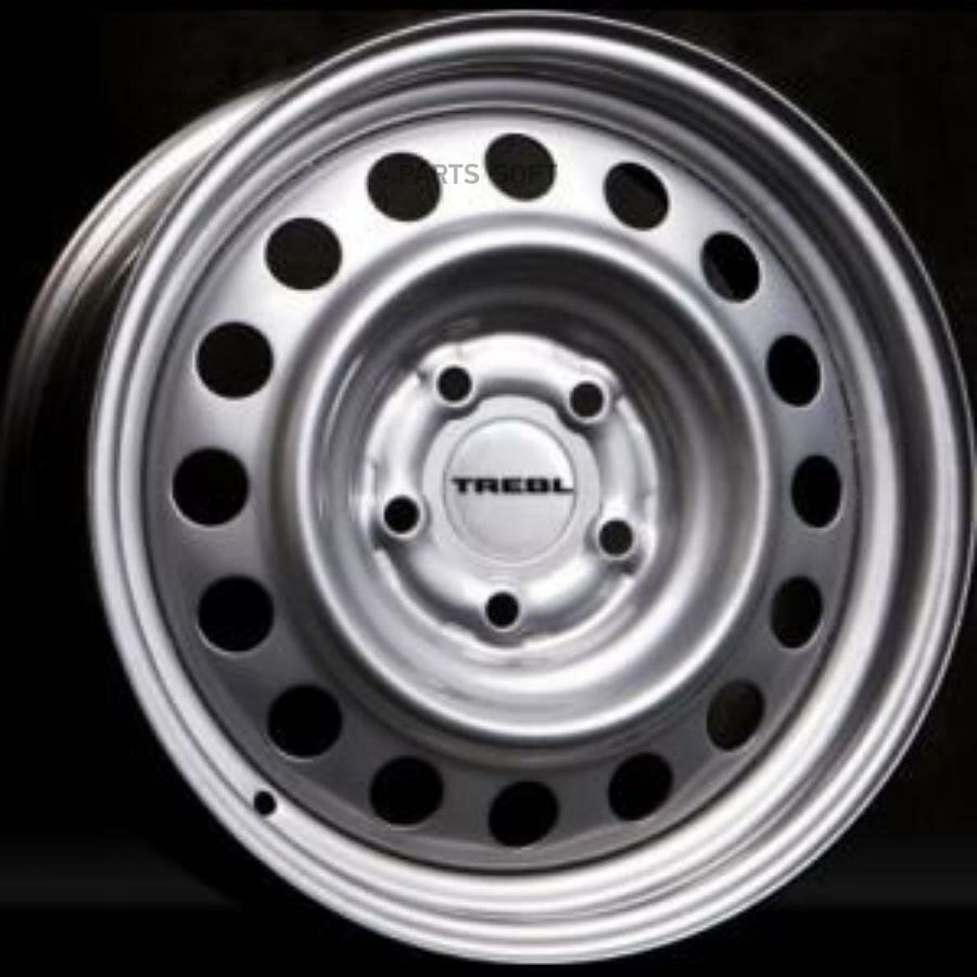 TREBL 9122349 Диск колесный 15/6J/5*139,7/ET48/d98,6 TREBL 2123 Chevrolet Niva сильвер 9122349 в коробке