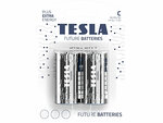 Батарейка C - Tesla Silver+ (2 штуки) - изображение