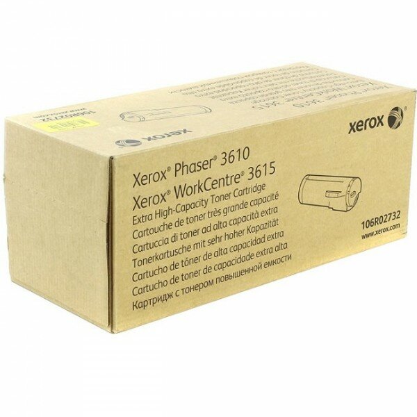 Расходный материал Xerox Тонер-картридж Phaser 3610/WC 3615 (o) 25.3K 106R02732