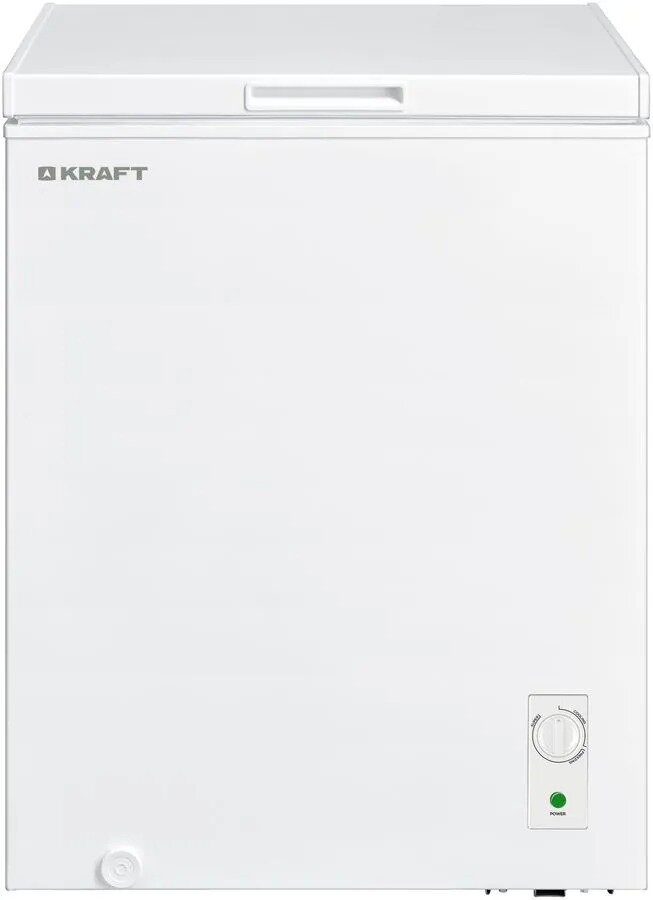 Морозильный ларь Kraft BD (W)-152QX белый - фотография № 1