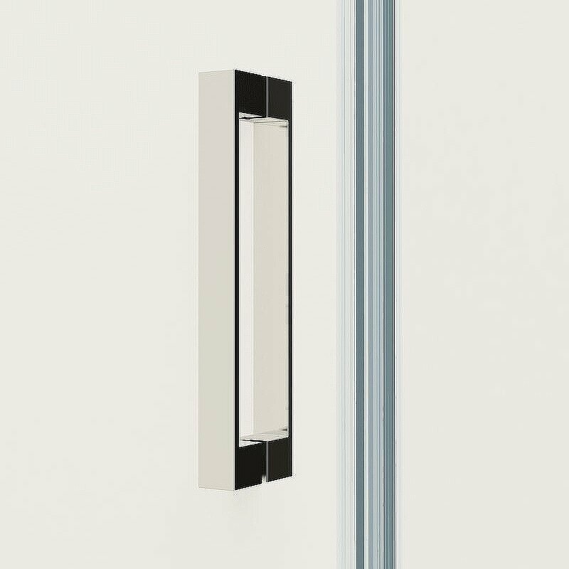 Душевая дверь Vincea Extra 110 VDP-1E1011CL профиль Хром стекло прозрачное - фотография № 5
