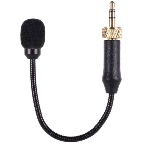 Гибкий микрофон Boya BY-UM2 с 3,5 мм разъёмом TRS (для беспроводных микрофонов и .) Конденсаторный. Всенаправленный. 35 Гц-18кГц
