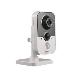 HiWatch DS-I214W 4 mm Видеокамера IP 4-4мм цветная корп.:белый