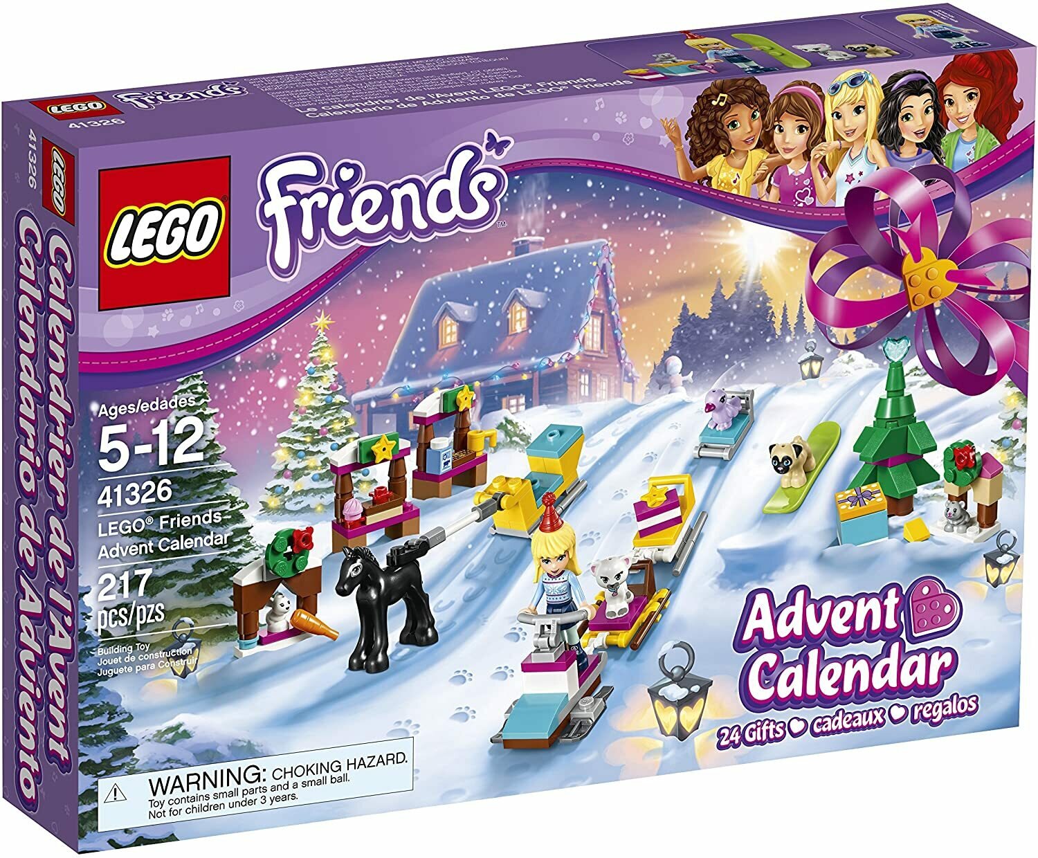 Рождественский адвент календарь LEGO Friends 41326